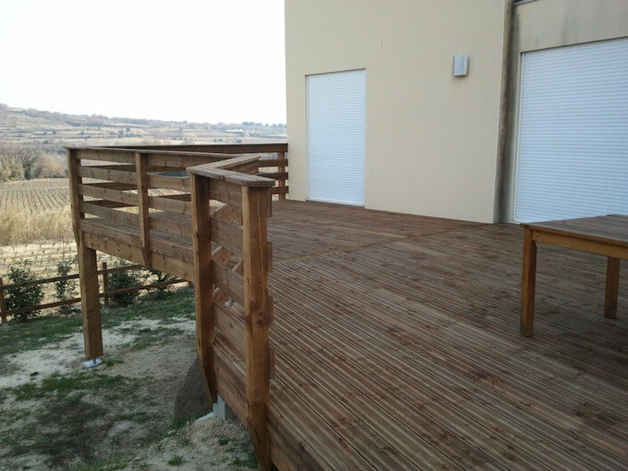 Terrasse Pin autoclave