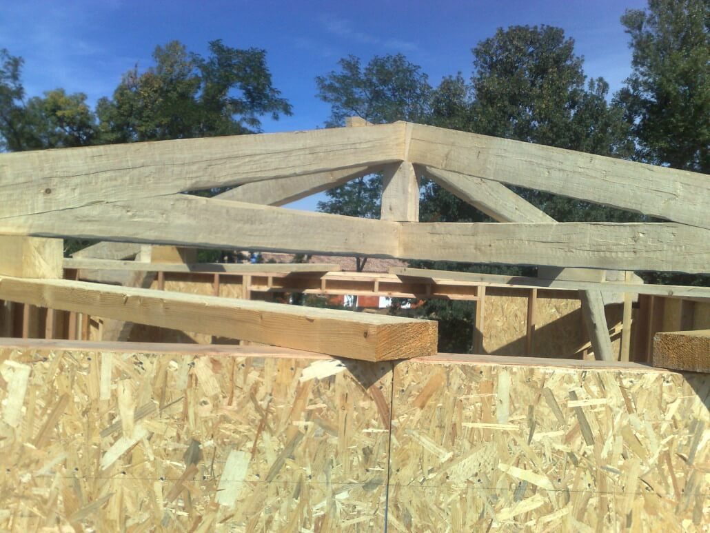 4. Pose de la charpente