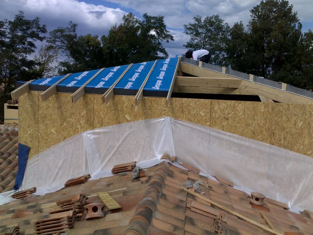 5. Pose des panneaux isolants