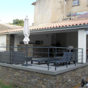 Terrasses ext&eacute;rieures bois et composite